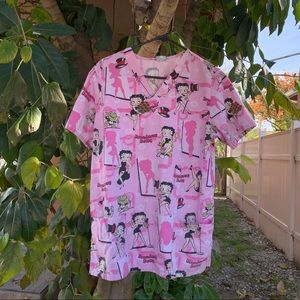 Vintage Betty Boop scrubs from 2005!